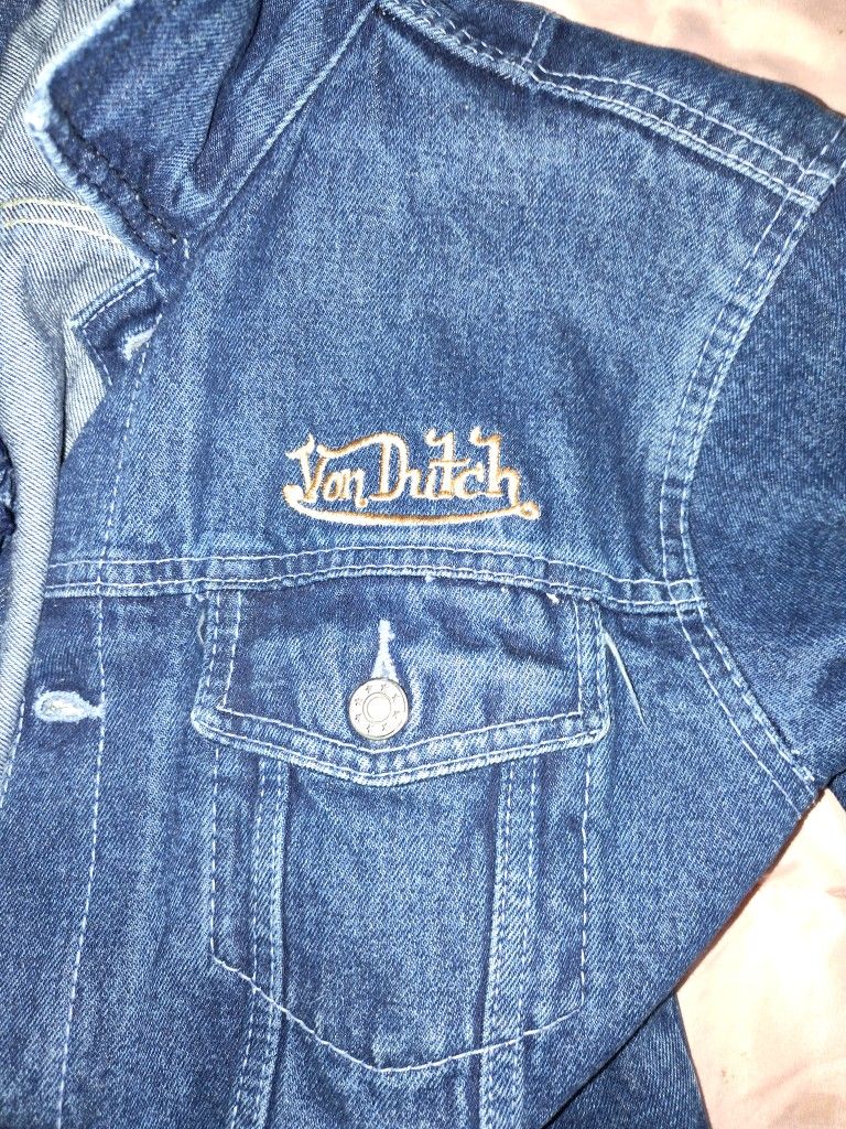 Small Bon Dutch Vintage Denim Coat/Jacket