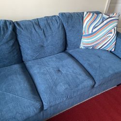 Blue Sectional Couch