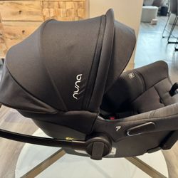 Nuna Pipa Urbn Caviar Infant Car Seat Baseless ISOFIX for birth to 12 months - The Bentley Of  Infant Car Seats!