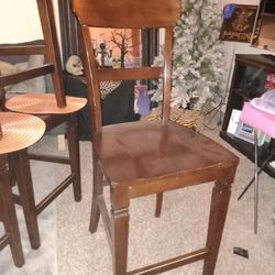 4  Matching Bistro Tall Chairs