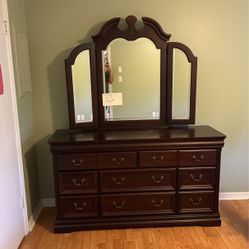 Dresser And Mirror