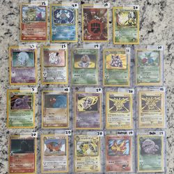 Pokemon Vintage Holos