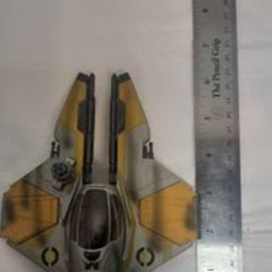 Star Wars Anakin's Jedi Starfighter 2005 Hasbro Revenge Of The Sith Collection 6½ Long
