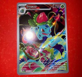 Ivysaur 134/132 Illustration Rare Mega Evolution Pokemon