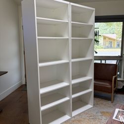 Two IKEA bookcases (BESTA)