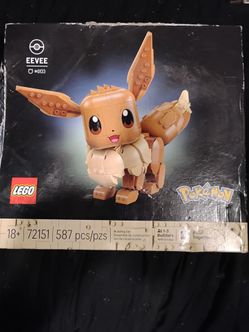 LEGO Pokémon Eevee 72151 - Brand New In Box (587 Pcs)