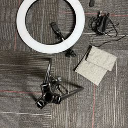 LED Ring Light Kit with Tripod Stand, Phone Holder & Remote 