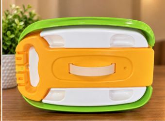 130 Piece Assembly Building Blocks Set with Rolling Storage Wagon
