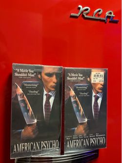 American Psycho | VHS • SEALED x2