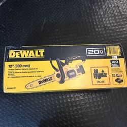 20V MAX 12in. Cordless Battery Powered Chainsaw Kit with (1) 5 Ah Battery and Charger