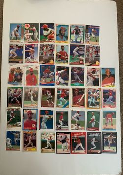 40 Different Ozzie Smith Baseball Cards St Louis Cardinals