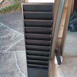 Commercial Wall Mounted Paper/Files Rack