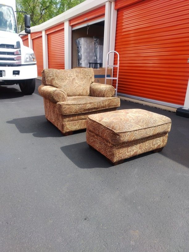 Chair And Ottoman