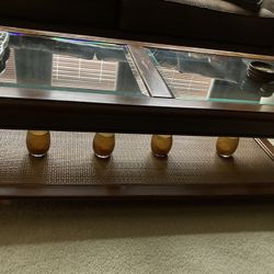 Glass Top Coffee Table