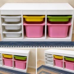 Kids Toys Cabinet Drawer IKEA Furniture Like New