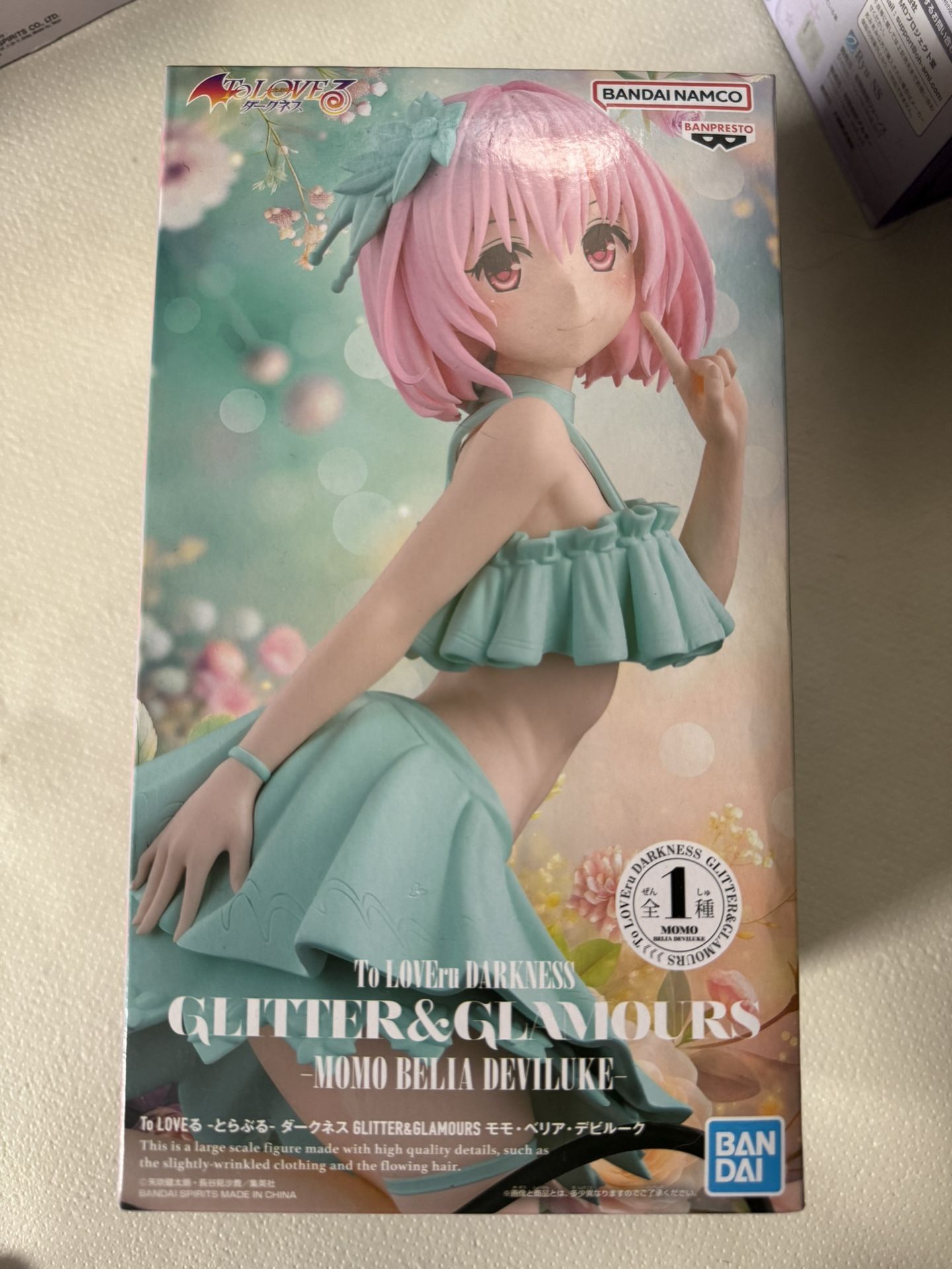 To Love Ru Momo Belia Deviluke - GLITTER&GLAMOURS Figure Anime New SELL/TRADE