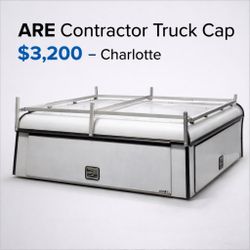 A.R.E. Commercial Contractor Truck Cap / Topper – Excellent Condition
