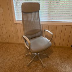 Office Chair, Gray Color