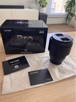 Viltrox AF 85mm F1.4 Pro Full-Frame Lens for Sony E-Mount