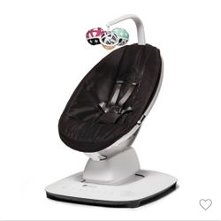 4moms MamaRoo Multi-Motion Baby Swing, Bluetooth Enabled with 5 Unique Motions-Black