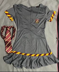 Harry Potter Gryffindor Adult Cosplay Dress (New)