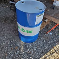 Good used 55 gallon steel barrel