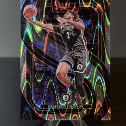 #121 Cameron Johnson 2024-25 Panini Select - Tectonic Prizm