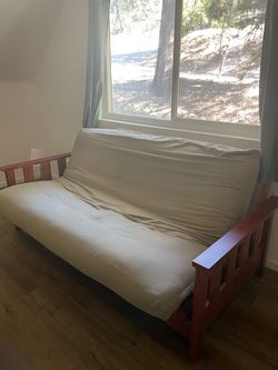 Futon mattress and frame