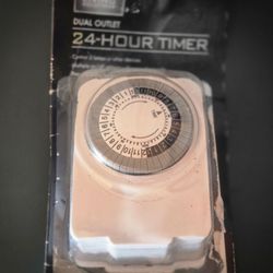 2 Outlet Timer TM-011A New Factory Open Package