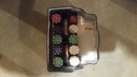 Poker chip set