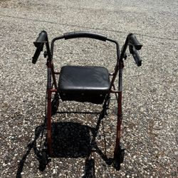Walker with Seat