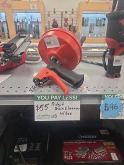 Rigid Handheld Drain Snake 