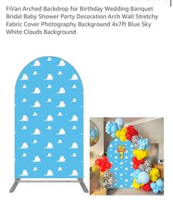 Toy Story / Cloud Arched Backdrop Cover