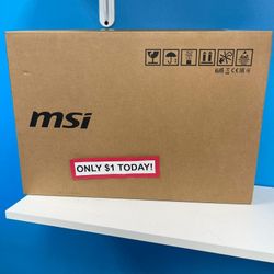 MSI GF63 Thin Gaming Laptop 15.6 Inch New -PAYMENTS AVAILABLE-$1 Down Today 