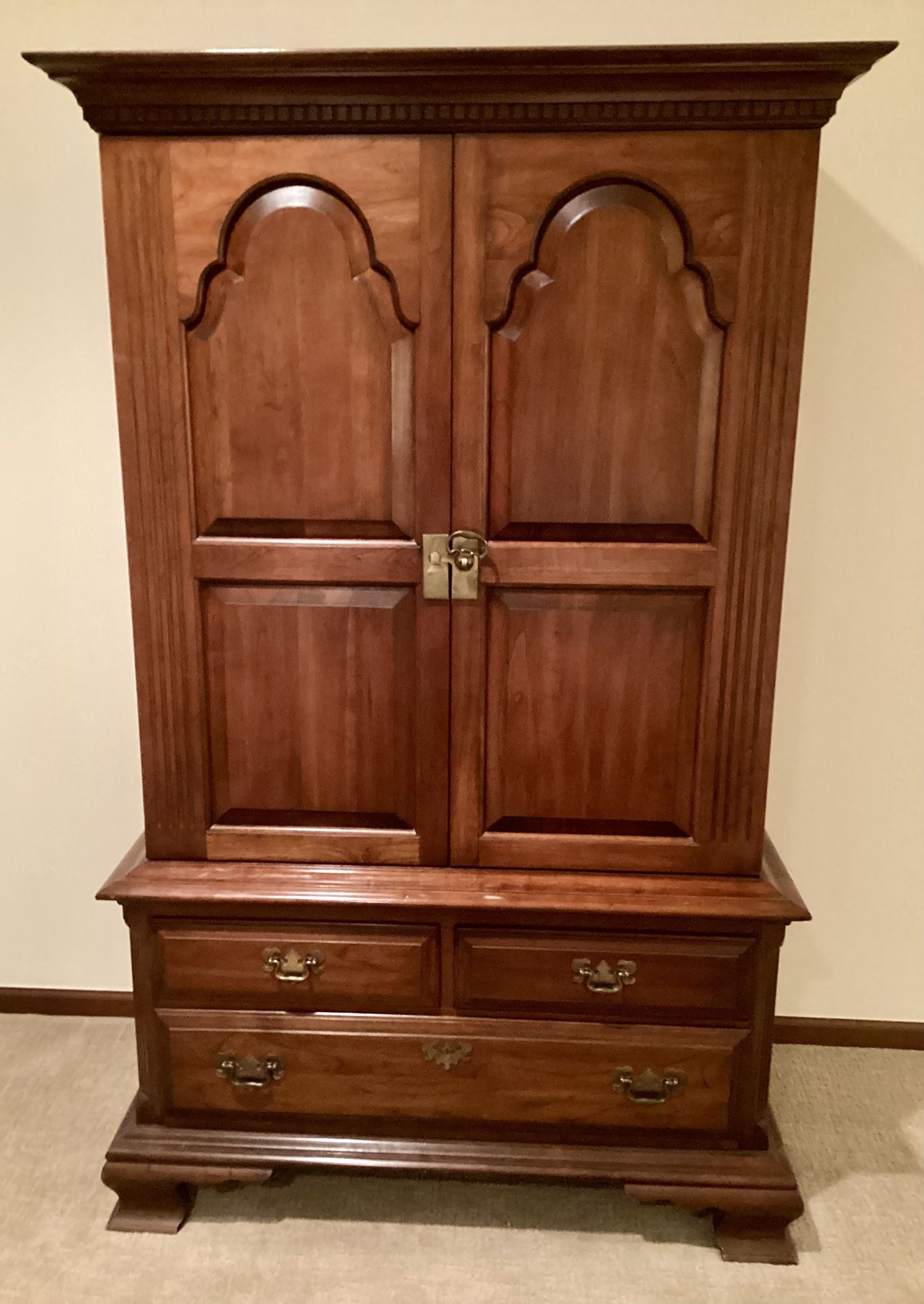 Pennsylvania House Solid Cherry Armoire- $300