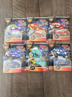 Disney Pixar Cars Light Up Die-Cast Set of 6