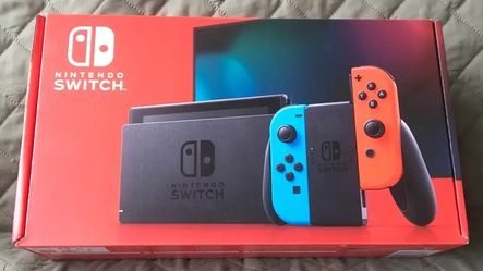 Nintendo Switch Neon EMPTY BOX 🎮