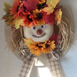 Scarecrow Wreath