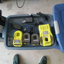 Brand New Ryobi Charging Docks