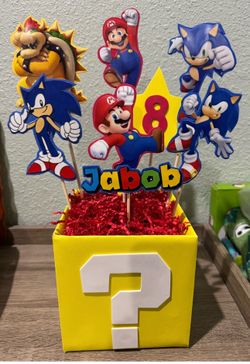 Customize Sonic, Mario Brothers Centerpiece