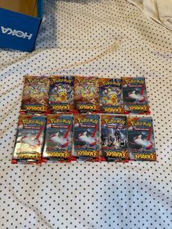 Pokémon Surging Sparks (10) single packs