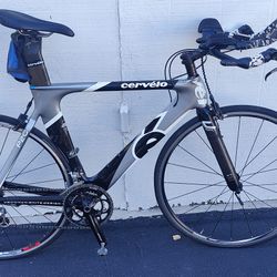 Cervélo P2C Carbon Triathlon Bike – Medium – Time Trial / TT Bike