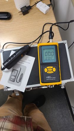 smart sensor handheld vibration meter