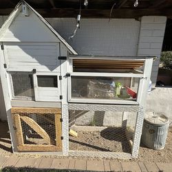Custom chicken coop