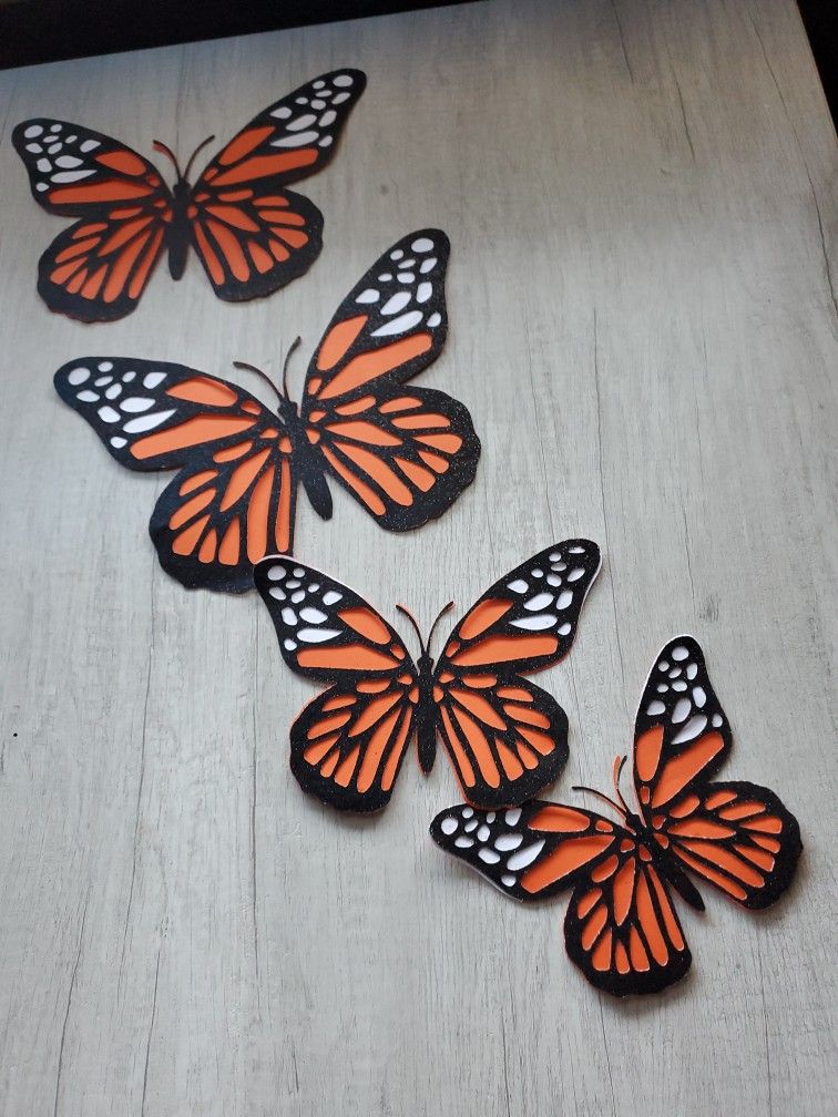 Monarch Butterfly Props. 