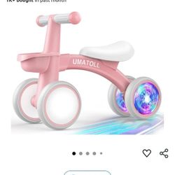 Baby Balance Bike New With Box Pink