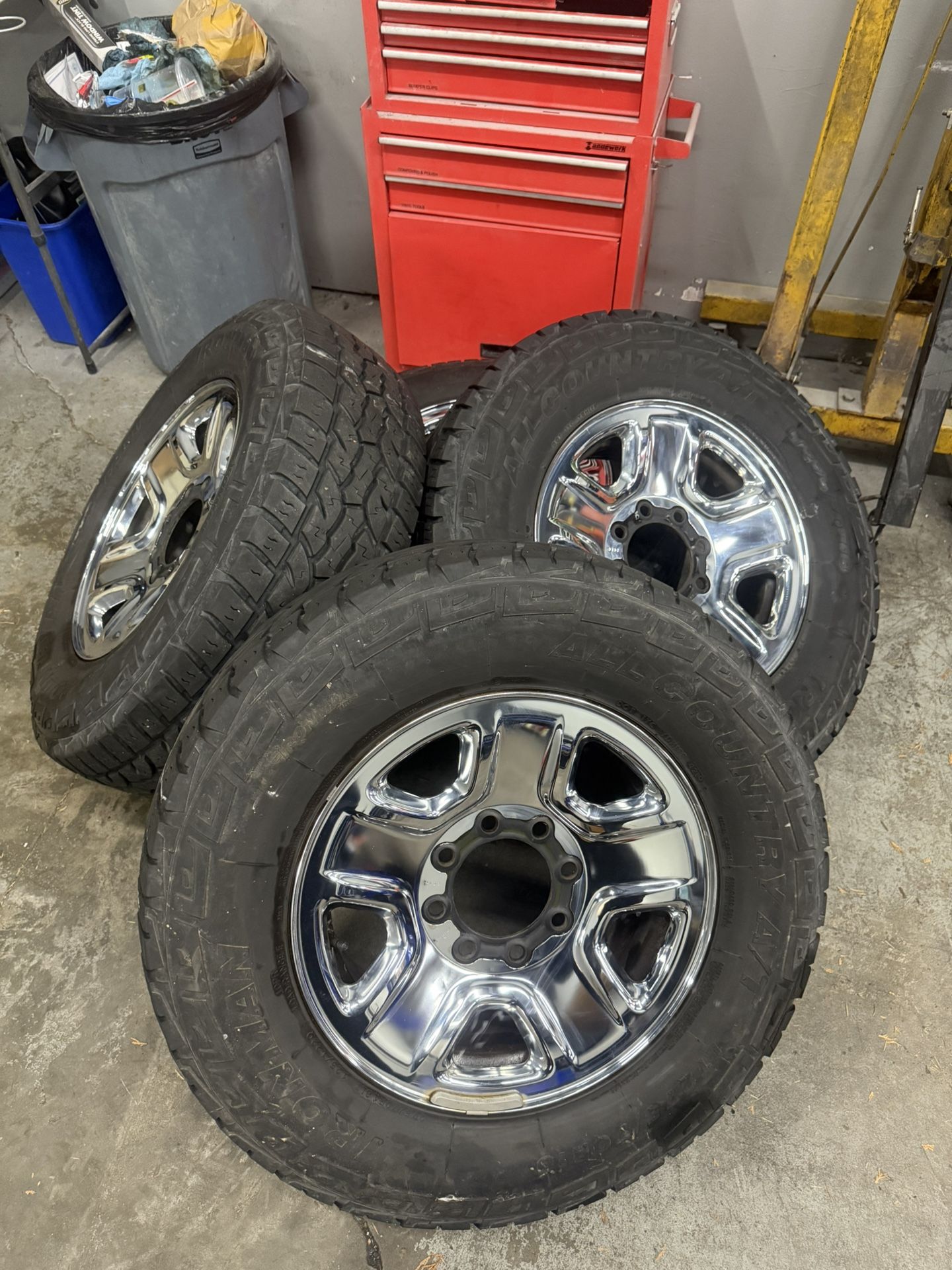 18” Dodge Ram Wheels - 8x6.5 - Set of Four