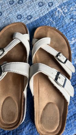 Sandals size7color blanco