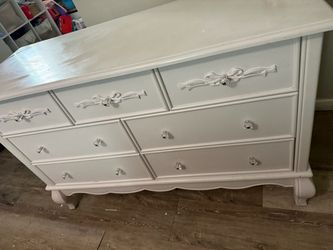 White dresser