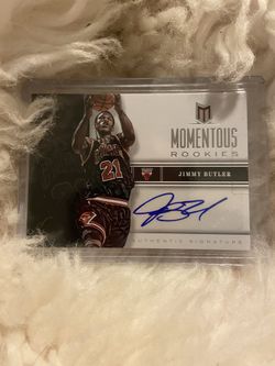 Hot!!! 2013 Momentum Jimmy Butler Autographed RC